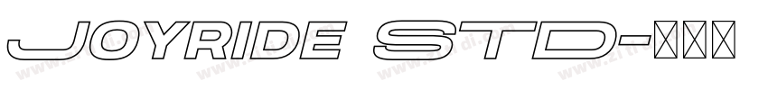 Joyride STD字体转换 Joyride STD字体转换
